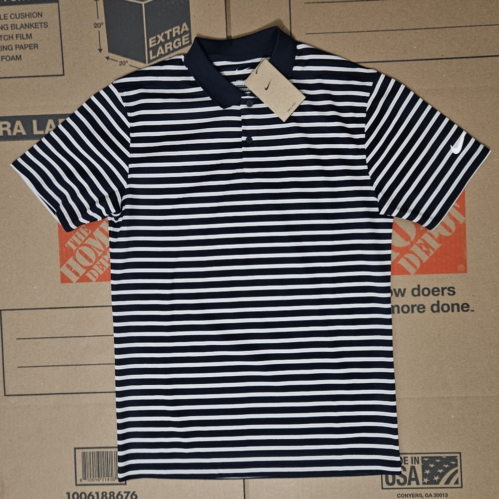 Nike Dri-FIT Victory Striped Golf Polo Mens